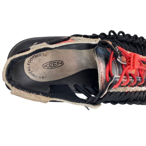 Keen Mens Uneek Jerry Garcia New York at Night Corded Sandals Size 8.5 - Picture 13 of 14
